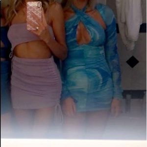 Tigermist dress STAS dress Marble blue